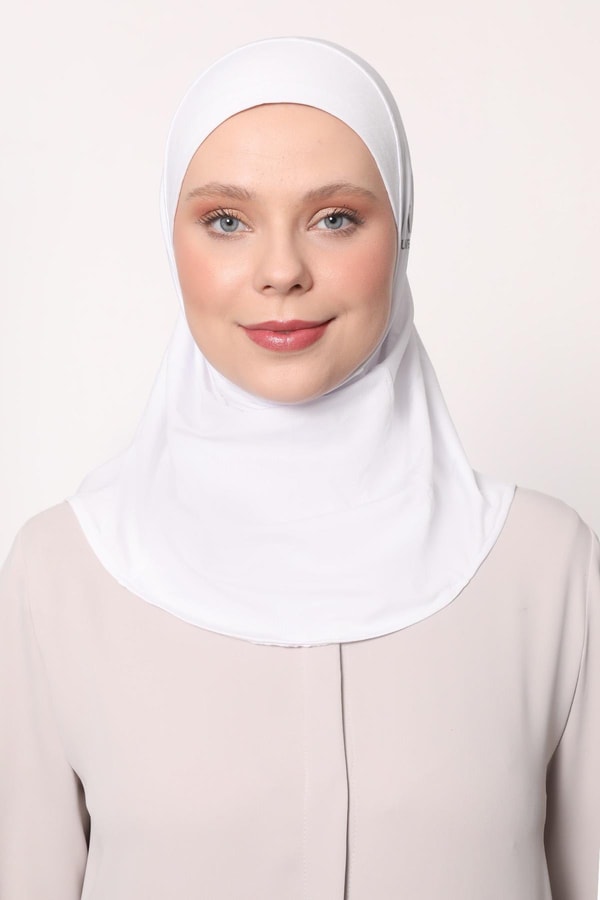 Lavender Hijap Sport Bone Beyaz